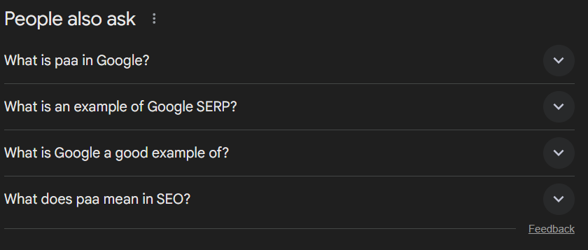 استفاده از سوالاتی که مردم پرسیدن در انتخاب کلمه کلیدی