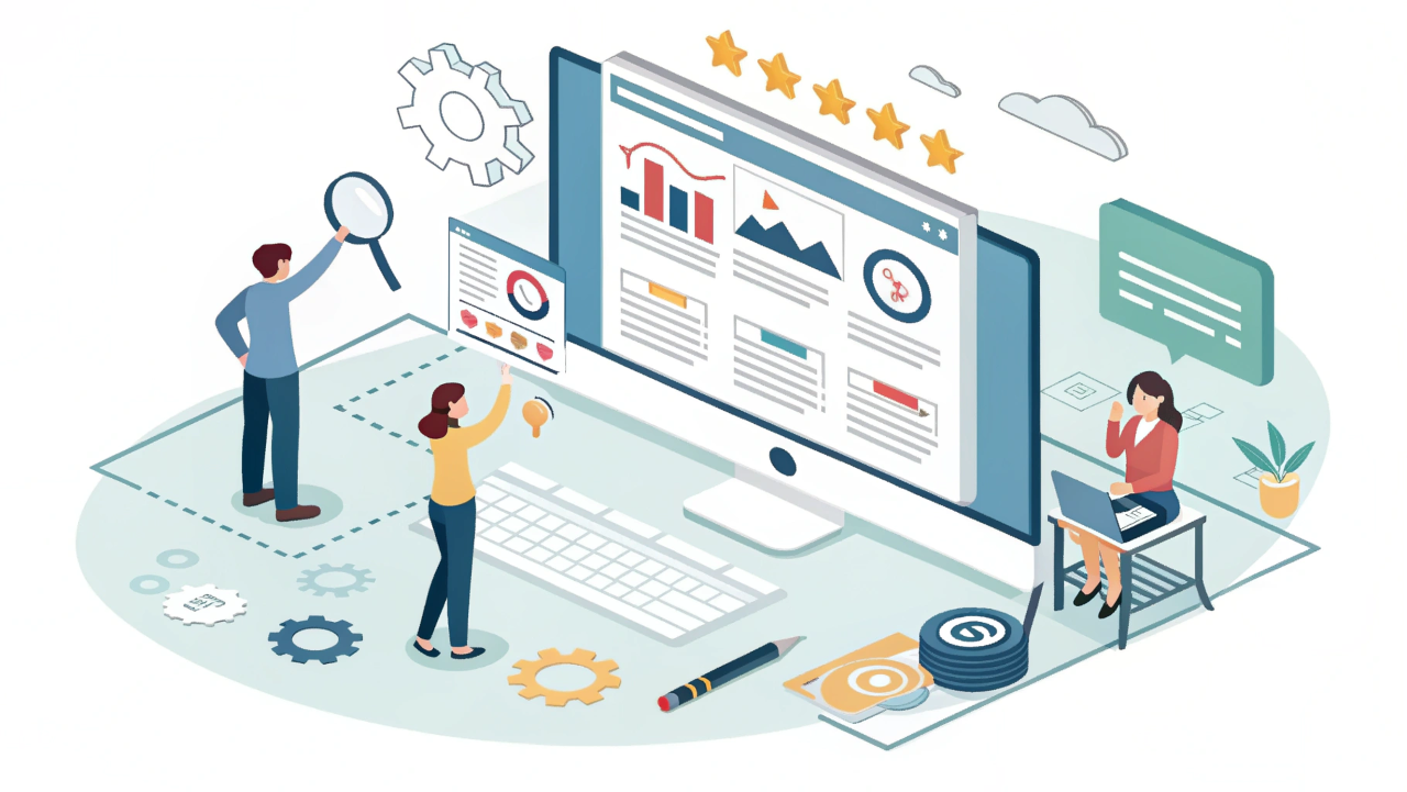 "ایزومتریک از محتوای بهینه‌شده با کیفیت بالا شامل متن، تصاویر و ویدئو که به درستی بهینه‌سازی شده و در نتایج جستجو رتبه بالاتری کسب می‌کند"