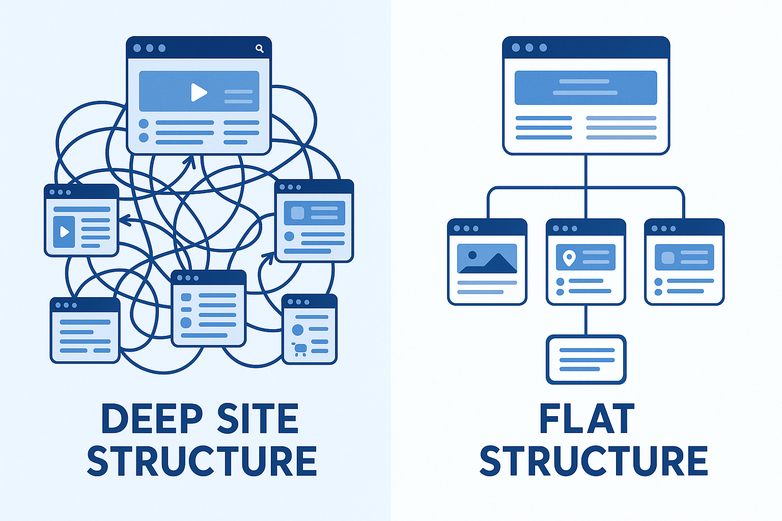 معماری سایت و سئو تکنیکال
