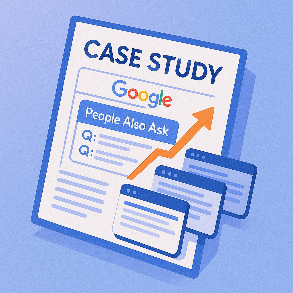 تصویر ایزومتریک نمونه‌های موفق از بهینه‌سازی People Also Ask (PAA)