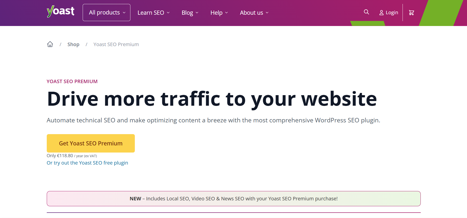 Yoast SEO یکی از محبوب‌ترین و قدرتمندترین افزونه‌های سئو برای وردپرس است که امکاناتی مانند بهینه‌سازی متا تگ‌ها، تحلیل خوانایی و کمک به بهینه‌سازی محتوا برای موتورهای جستجو را فراهم می‌کند.