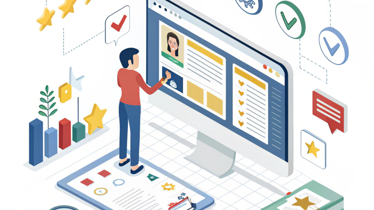 "ایزومتریک از سایت با محتوای باکیفیت که از الگوریتم گوگل رتبه بالا می‌گیرد"