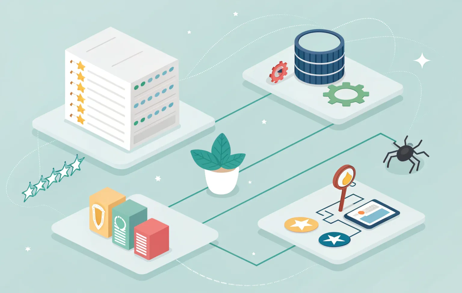 جریان مفهومی Crawl → Index → Rank 