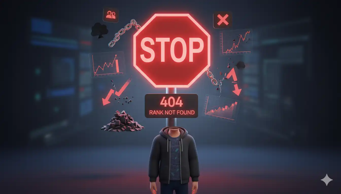 متوقف شدن رشد در گوگل به وسیله استفاده از روش های غیر قانونی