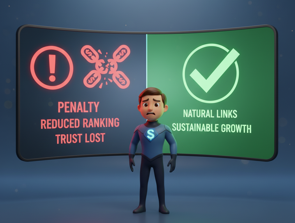 خطرناک بودن استفاده از لینک سازی مصنوعی