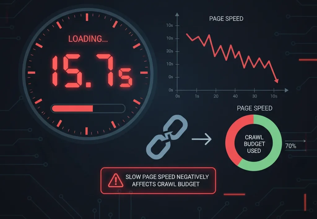 سرعت پایین بارگذاری صفحات (Slow Page Speed)