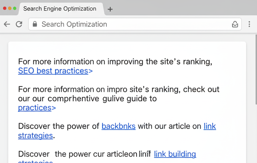 انکر تکست در لینک فوتر