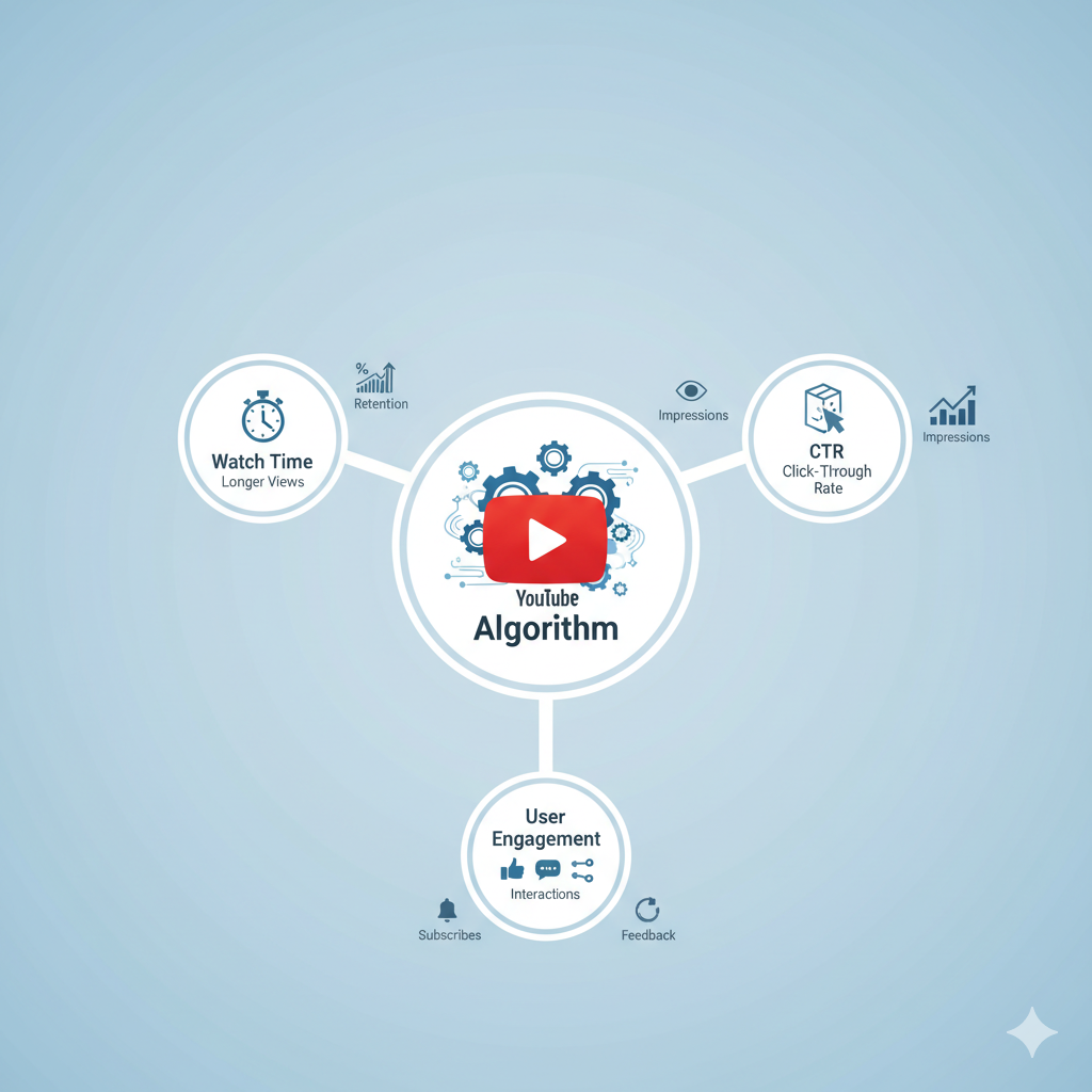 سئو یوتوب ، تقسیم بندی به نرخ کلیک، زمان ، و user exprience