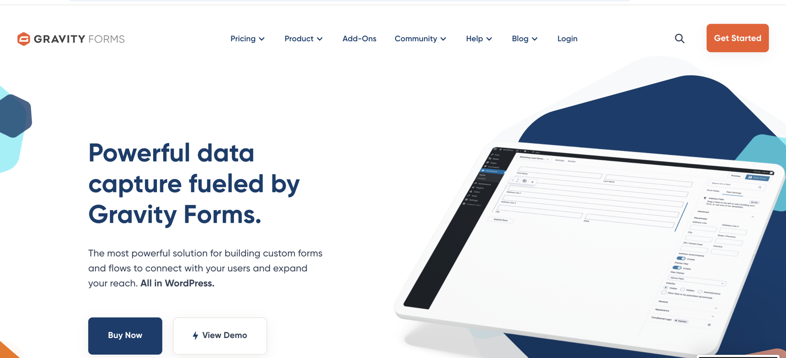 افزونه فرم ساز وردپرس Gravity Forms