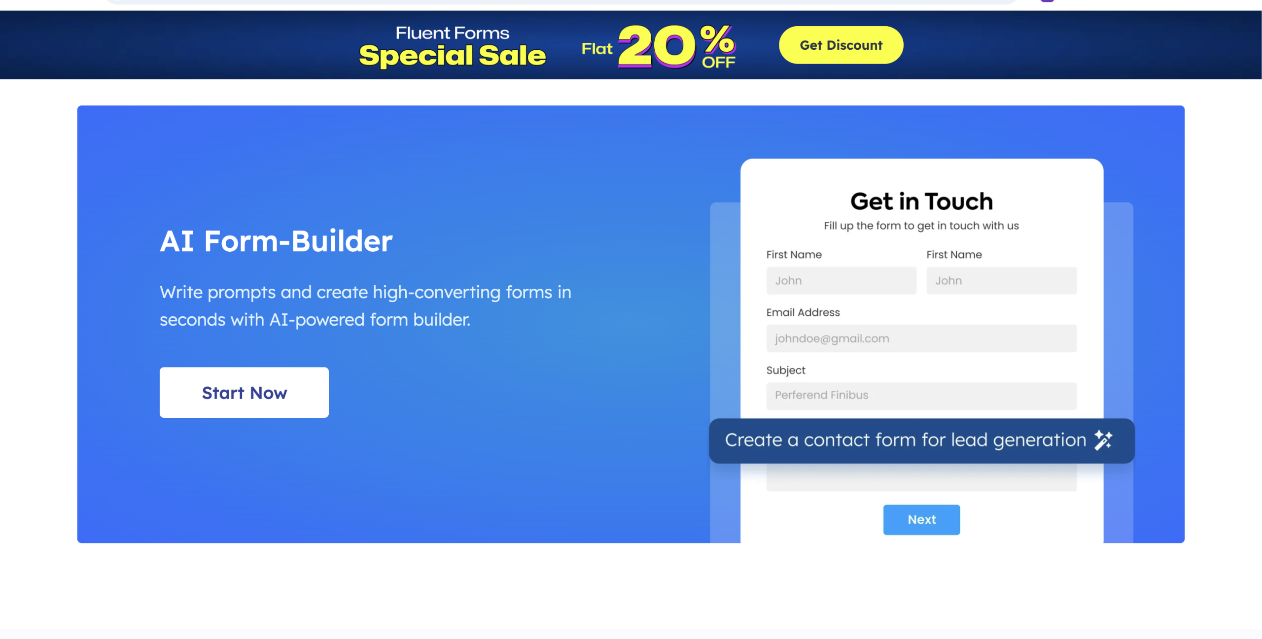 افزونه فرم ساز وردپرس Fluent Forms