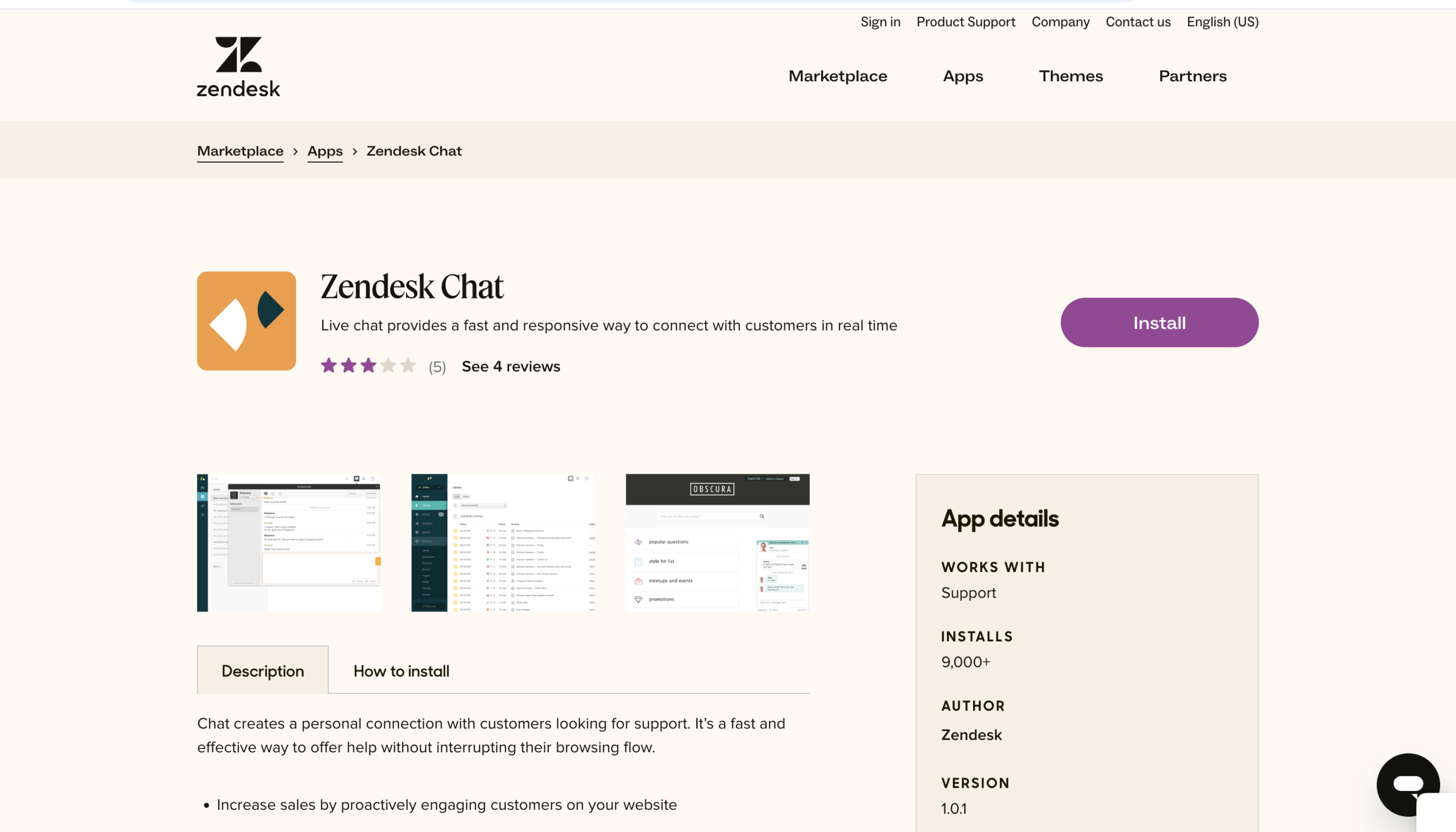 افزونه چت آنلاین Zendesk Chat با امکان مدیریت تیکتها و پشتیبانی چند زبانه برای بهبود ارتباطات با مشتریان