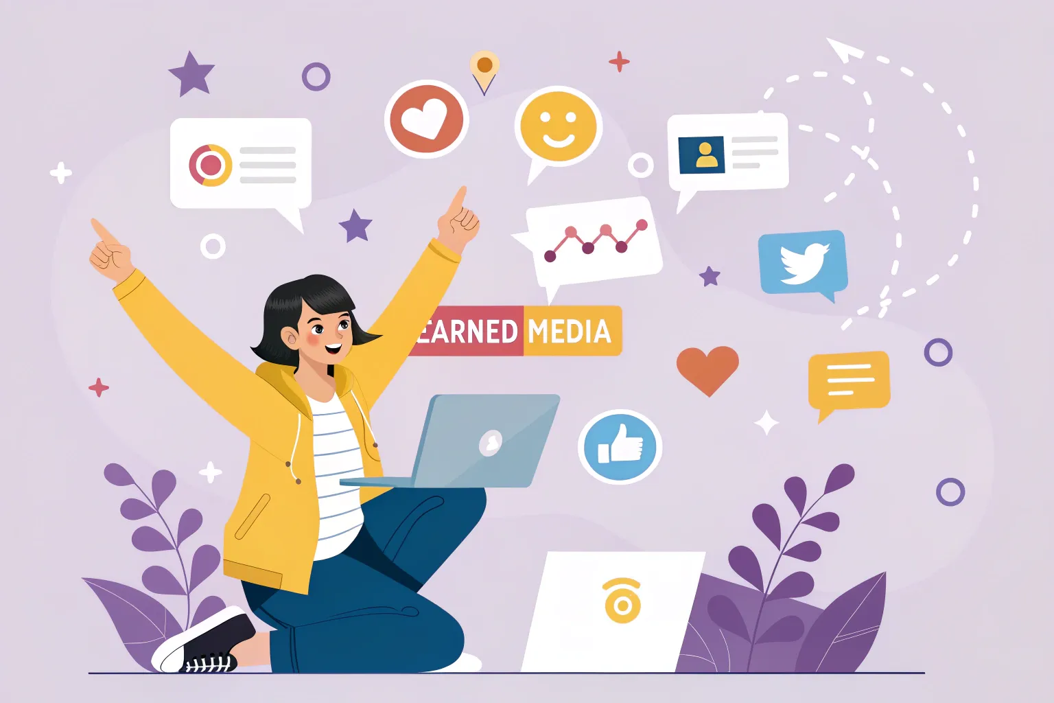 موفقیت استراتژی رسانه اکتسابی با همکاری تیم استارتاپ نمو و رشد اعتماد برند