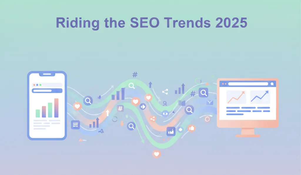 تاثیر ترندها بر سئو در سال ۲۰۲۵؛ چطور با موج تغییرات همراه شویم؟