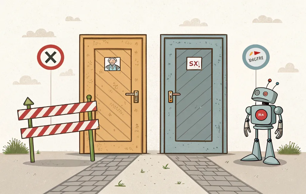 خطاهای رایج: ترکیب Disallow + noindex