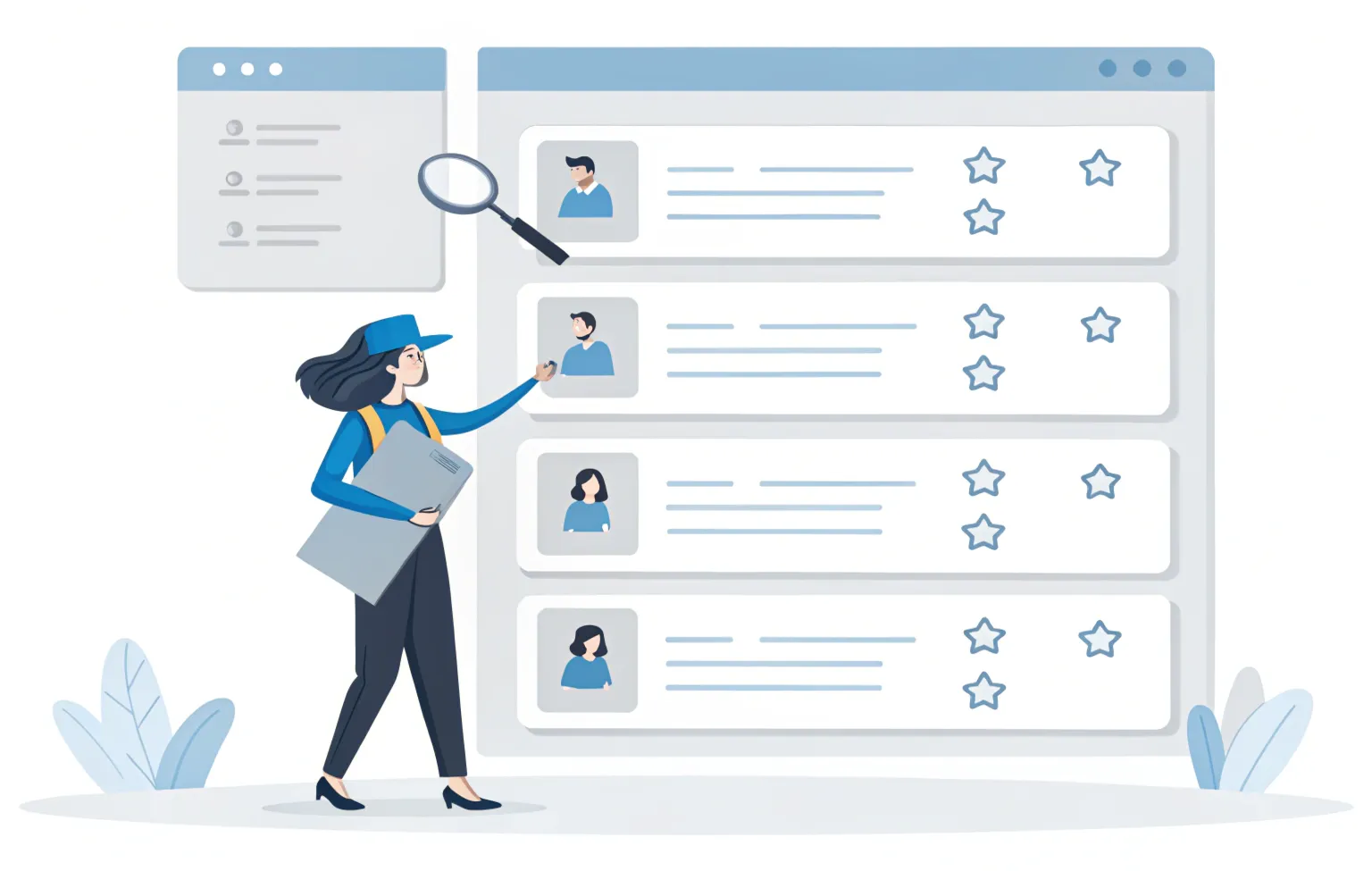 ایزومتریک فلت با پس‌زمینه بنفش پاستلی؛ افشای Google Bomb و تهدید پنهان الگوریتم