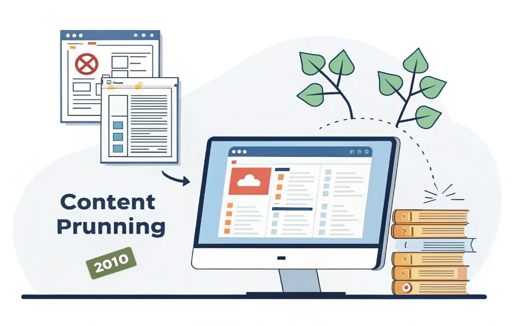 حذف محتوای قدیمی از سایت