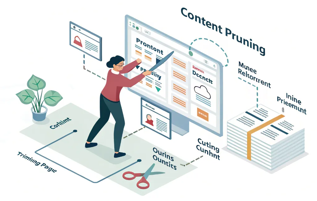 طراحی فلت ایزومتریک برای هرس محتوا