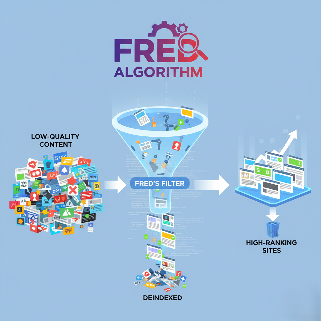 تصویری در مورد اینکه الگوریتم فرد چگونه کار میکند