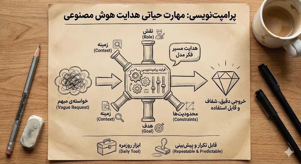 پرامپت‌نویسی چیست و چرا تبدیل به یک مهارت حیاتی شده است؟