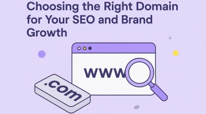 انتخاب دامنه مناسب برای سئو و رشد برند شما (آپدیت1404)