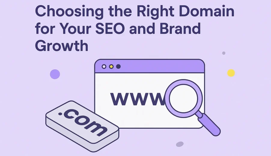انتخاب دامنه مناسب برای سئو و رشد برند شما (آپدیت1404)