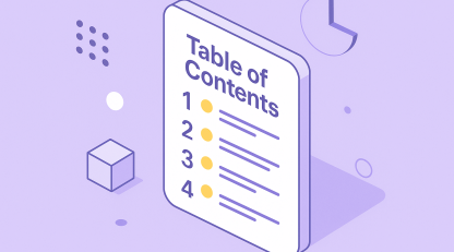 Table of Content چیست؟ راهنمای حرفهای فهرست مطالب سئویی