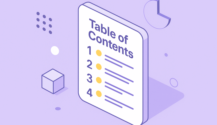 Table of Content چیست؟ راهنمای حرفهای فهرست مطالب سئویی