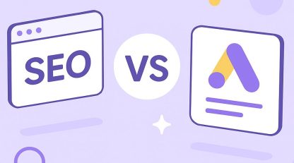 تفاوت سئو و تبلیغات گوگل|1404