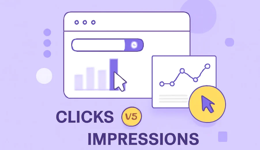 تفاوت Clicks و Impressions چیست؟ بررسی کامل و کاربردی برای بهبود سئو سایت
