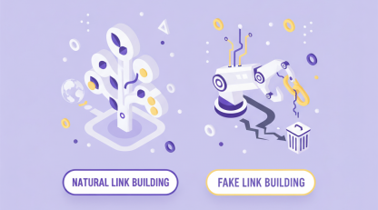 تفاوت لینک‌سازی طبیعی و ساختگی در سئو: کدام‌یک بهتر است و چرا؟