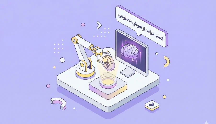 کسب درآمد از هوش مصنوعی | راهنمای جامع برای مبتدی تا حرفهای